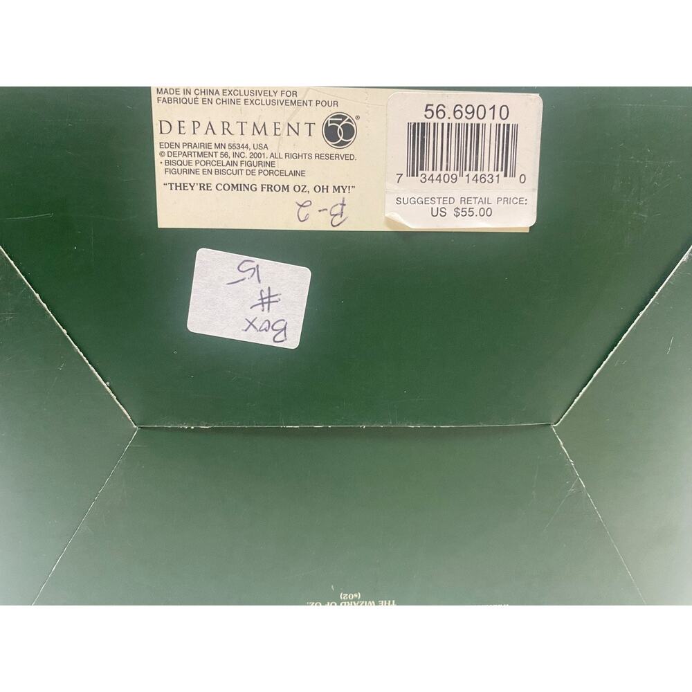 VTG Dept. 56 Snowbabies Wizard of Oz Snow Globe They're Coming From Oz Oh My - Picture 13 of 13